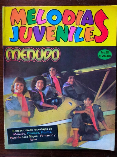 Menudo, Parchís Y Luis Miguel En Revista Melodías Juveniles