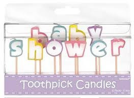 Baby Shower Set De Velas