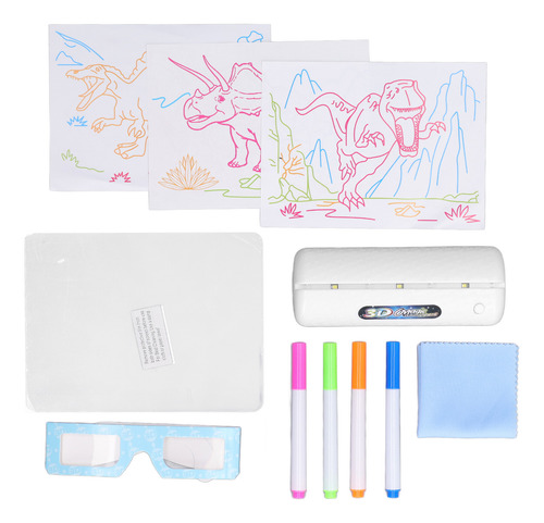 Tablero De Luces De Dibujo Para Niños Ultimate Diy 3d Lumino