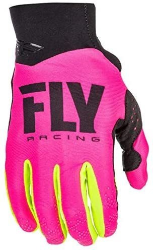 Fly Racing Pro Lite - Guantes Para Hombre (rosa Neón/alta Vi