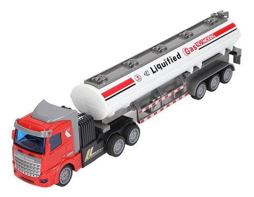 Movimiento Integral De Semirremolque Rc Oil Truck A Escala 1