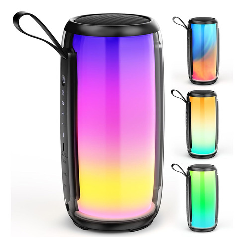 Altavoz Portátil Bluetooth, Altavoz Inalámbrico Resistente A