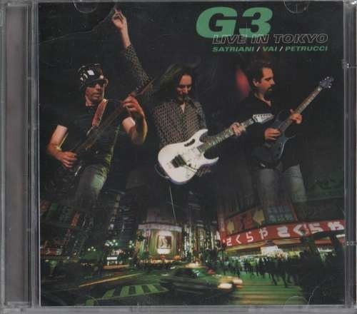 Cd G3 en vivo en Tokio Satriani Steve Vai Petrucci Lacrado 2005
