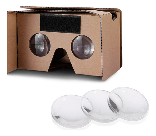 Lente De Substituição De Óculos Vr Lente Vr Dedicada A 10 Un