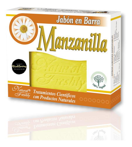 Jabón En Barra Manzanilla Natural Freshl - g a $133