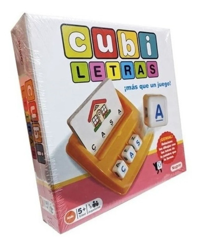 Juego De Mesa Cubi Letras - Nupro - Dgl Games & Comics