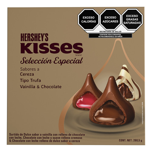 Chocolate Hershey's Kisses selección especial caja 260.5g