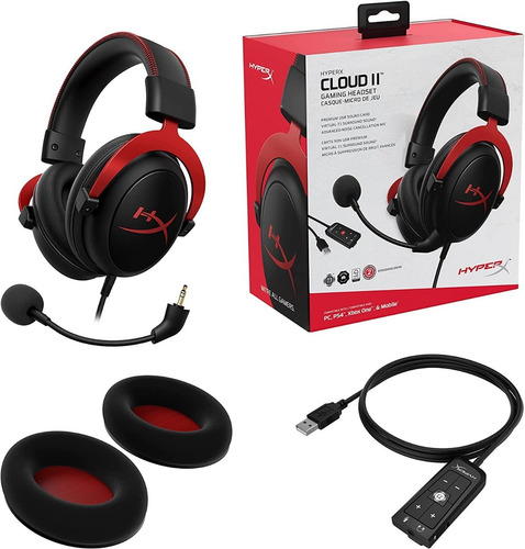 Hyperx Cloud Ii - Auriculares Gaming Sonido Envolvente 7.1