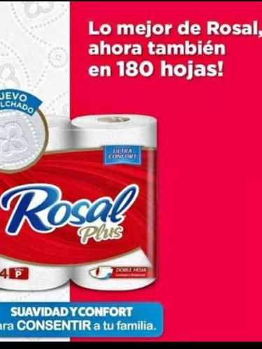 Papel Higiénico Rosal 180 Hojas