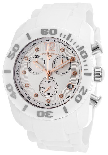 Reloj Swiss Legend 10127-02-ra Es Commander Diamonds Chrono