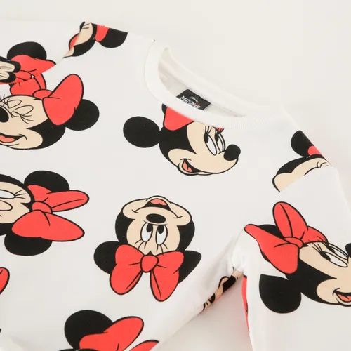 Buzo Niña Minnie Full Print Rosado Disney