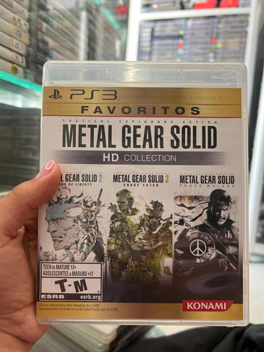 Metal Gear Solid Hd Collection Playstation 3