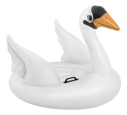 Flotador Inflable Cisne Para Niños Montable 2 Asas Intex