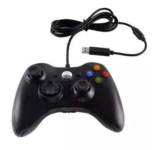 Joystick Mando Para Microsoft Xbox 360 Cable Pc Windows