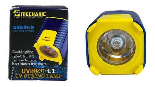 Lampara De Curado Uv L1, Doble Núcleo, Led Uv Ultravioleta 