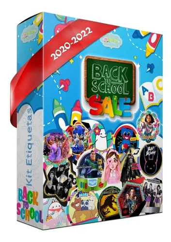 Kit Imprimible Etiquetas Escolares 2020-2022 Kit Imprimible Etiquetas Escolares 2020-2022