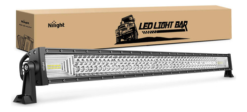 Nilight - 18018c-a Barra De Luz Led 42 Pulgadas 648w Triple