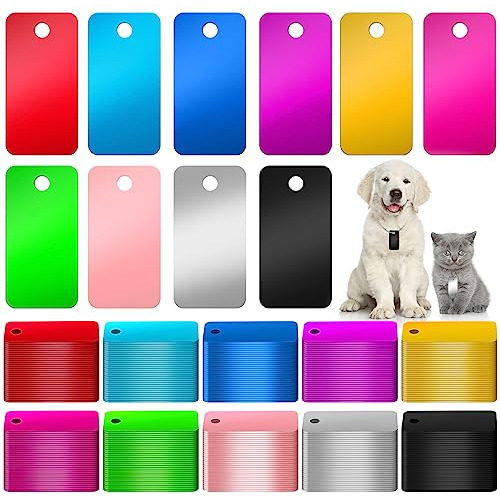 Hicarer 200 Piezas Etiquetas Para Perros En Blanco Juego De