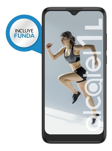 Imagen 1 de 5 de Celular Libre Alcatel 1l Open 32/2gb Negro Techcel Nuevo