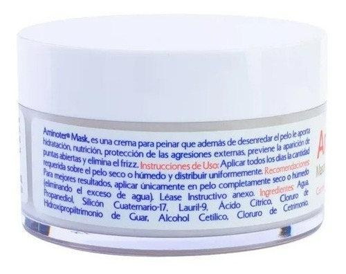 Aminoter Mask Mascarilla Capilar Repara Puntas Secas 140g