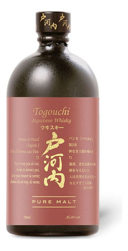 Whisky Togouchi Pure Malt 700 Ml