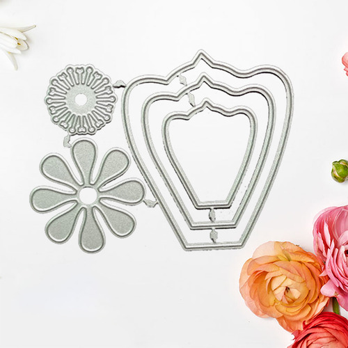 Troqueles De Corte De Metal, Accesorios Para Hacer Flores, C