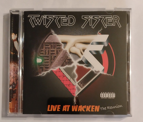 Twisted Sister Live At Wacken Cd+dvd Dualdisc Usa Impecable