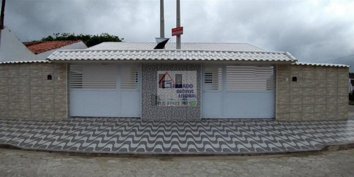 Imagem 1 de 15 de Casa Para Venda Em Itanhaém, Balneário Nova Itanhaém, 2 Dormitórios, 1 Suíte, 1 Banheiro, 4 Vagas - 626_1-1275060