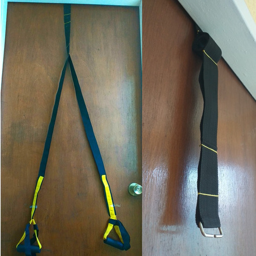 Imagen 2 de 10 de Cuerda De Suspencion Tipo Trx Crossfit Gimnasio En Casa Gym