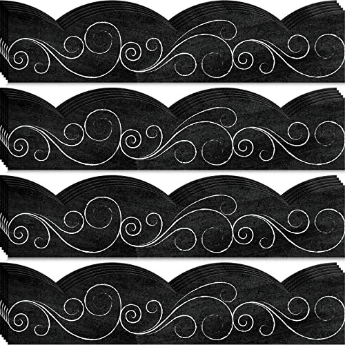 Classroom Bulletin Board Borders, Swirls On Chalkboard ...