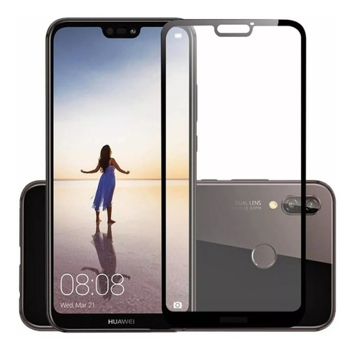 Vidrio Templado 9d Para Huawei P20 Lite Palermo