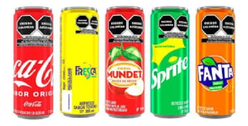 Refresco Coca-cola Varios Sabores 12 Piezas De 355 Ml