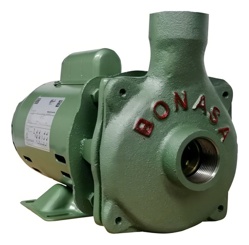 Bomba De Agua Centrifuga Bonasa 1/2hp Impulsor De Fierro E5