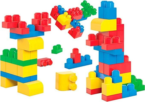 Mega Bloks Let &#39;s Start Edificio, De 40 piezas