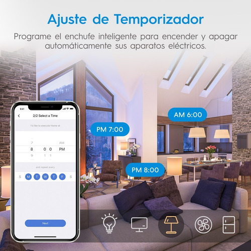 Enchufe Inteligente Wifi - Apple Homekit, Alexa Y Google