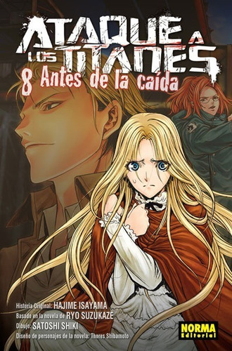 Manga Ataque A Los Titanes Antes De La Caida Tomo 08 - Norma