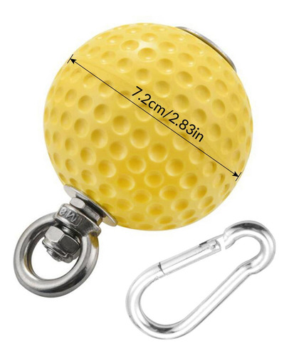 Bolas Sólidas Para Puxar Bolas Poderosas Com Ganchos 72mm