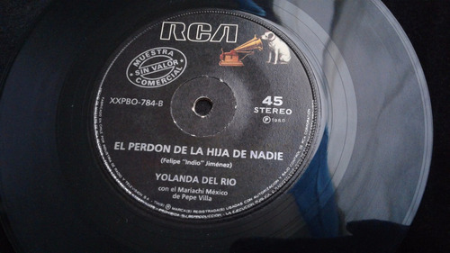 Single Yolanda Del Rio No Pidas Mas Perdon