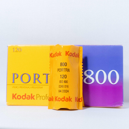 1 Rollo Kodak Portra 800 De 120