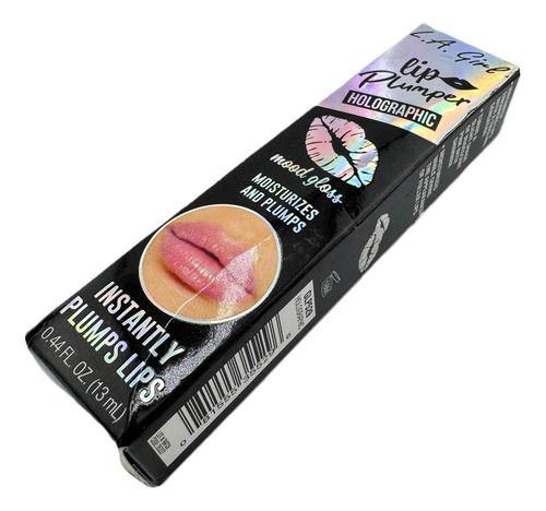 Labial Líquido Colores Gloss L.a. Girl Lip Plumper Glp529 Holographic
