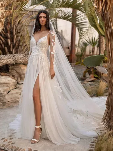 Vestidos de Noiva Decote Princesa 