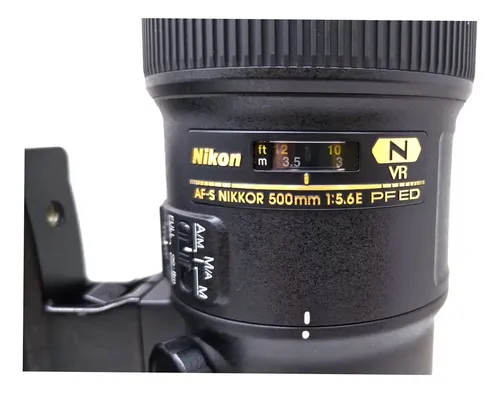Lente Nikon Af-s Nikkor 500mm F/5.6e Pf Ed Vr N | MercadoLivre