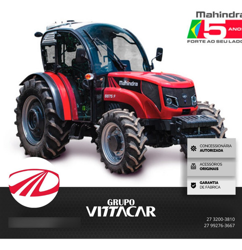 Trator Mahindra Modelo 6675f - 2024