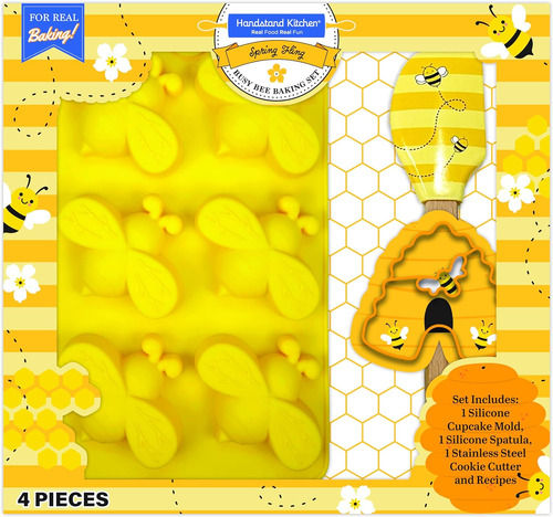 Spring Fling Busy Bee - Juego De 3 Piezas Para Hornear Con R