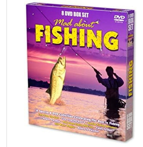 Locos Por La Pesca - Especial Colección De 8 Dvd
