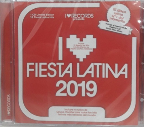 Cd I Love Fiesta Latina 2019 Int.varios