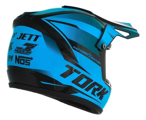 Mini Casco Decorativo Tipo Cross Pro Tork
