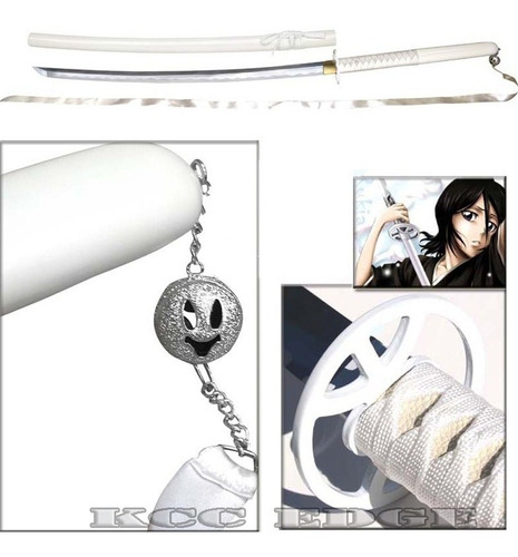 Katana Rukia Kuchiki Bleach Color Blanco