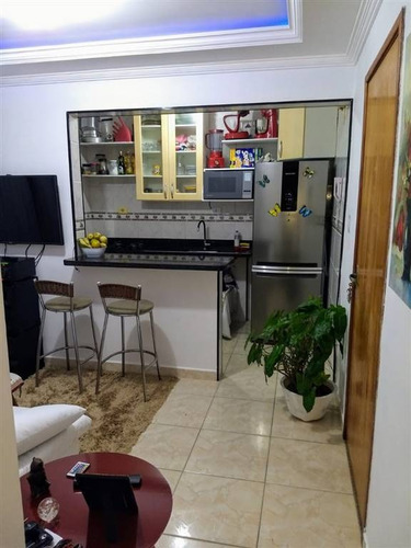Imagem 13 de 15 de Apartamento 1 Dormitório. Prédio Com Lazer. Aviação - Praia Grande. - Gim6023811