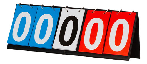 Marcador De Mesa Score 4/5/6 Dígitos Portátil 5 Dígitos